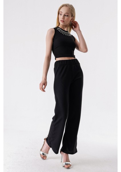 Yaka Taşlı Atlet Pantolon Takım fiyatları