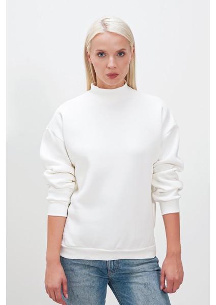 Üç Iplik Dik Yaka Sweat