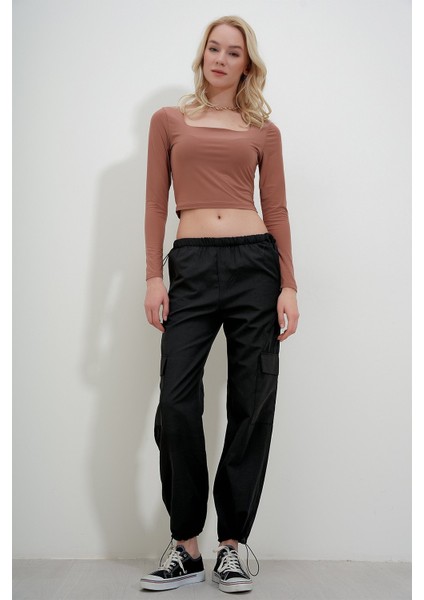 Kargo Cep Paraşüt Pantolon