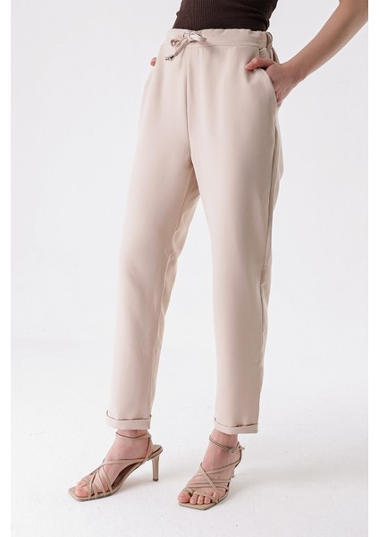 Paça Katlı Ip Bağçık Pantolon fırsatları