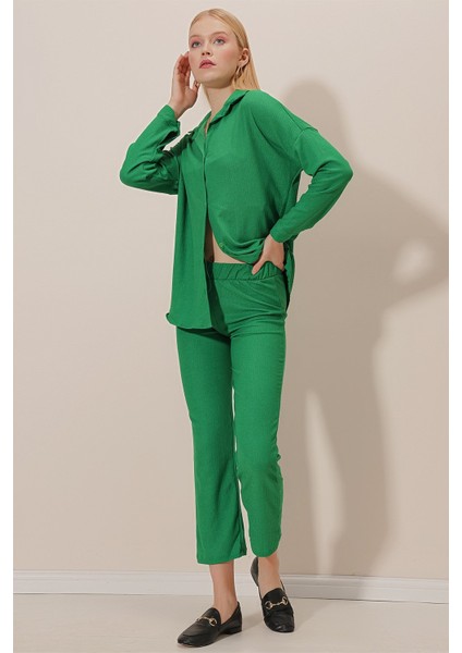 Önü Düğmeli Bürümcük Takım fırsatları