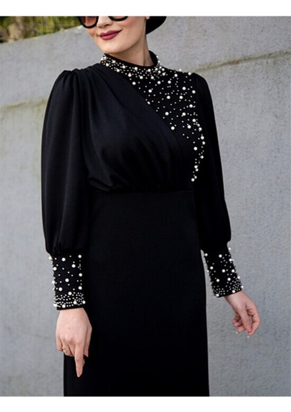 Inci Detaylı Özel Gün Elbisesi modelleri