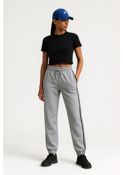 Şeritli Rahat Basic Eşofman Altı fırsatları