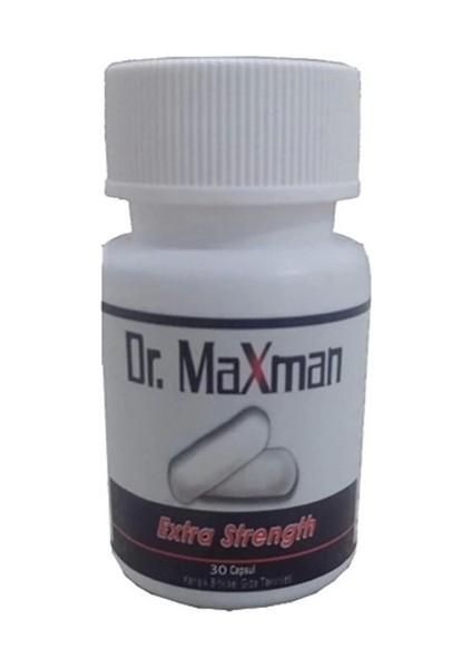 Dr Maxman Ürünü / Dr Maxman Sexual Strength And Retarder Product