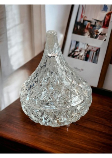 Turuncu Renkli Kapaklı Mini Lüks Lokum ve Şekerlik Seti