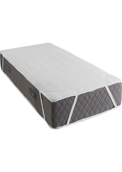 Bebek Yatak Koruyucu 70X120 cm Pamuklu, Köşe Lastikli, Sıvı Geçirmez Beyaz indirimleri