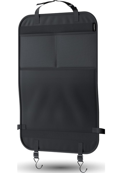 Lionstrong Su Geçirmez Arka Koltuk Düzenleyici, Evrensel, Koltuk Koruyucu, Cilalı Kumaş, Alman Kalitesi