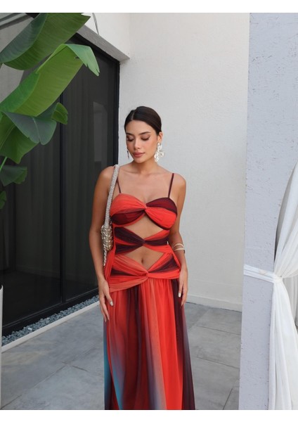 Ince Askılı Bağlama Detaylı Elbise fiyatları