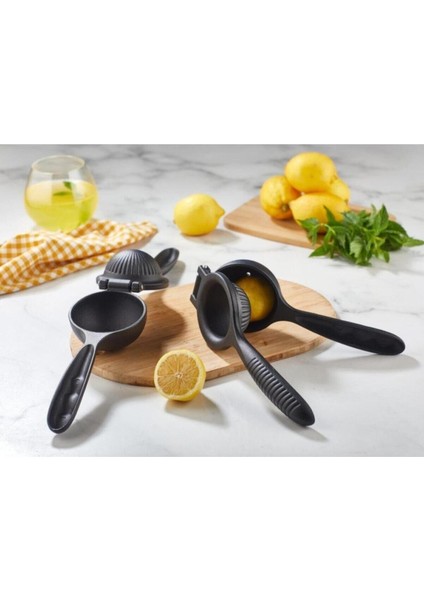 Siyah Döküm Mandalina ve Limon Sıkacağı, Sağlıklı ve Pratik Meyve Sıkma Aracı modelleri