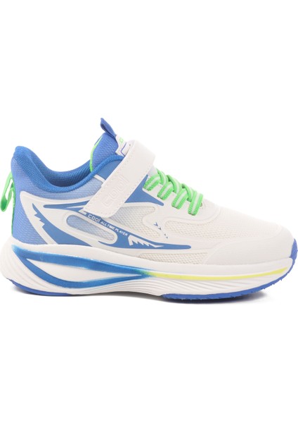 Saks Cırtlı Fileli Hafif Esnek Erkek Çocuk Spor Ayakkabı Silva F