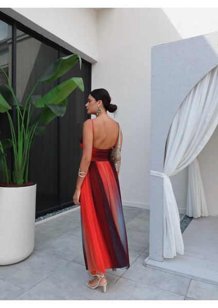 Ince Askılı Bağlama Detaylı Elbise indirimleri