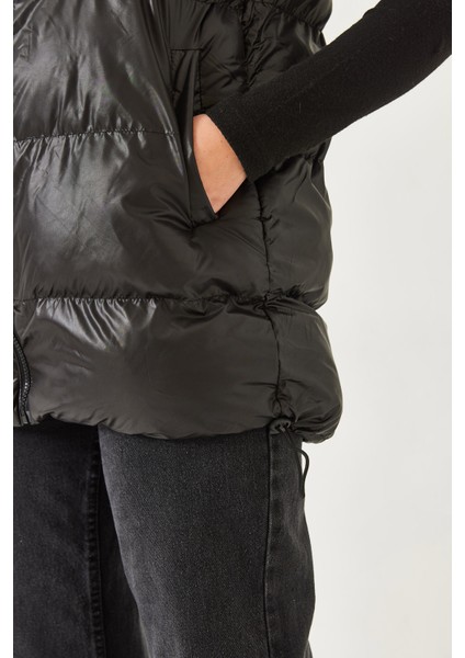 Kadın Fermuarlı Çift Cepli Yelek fiyatları