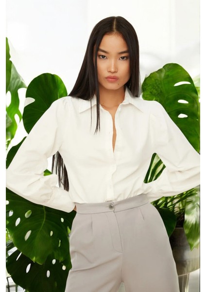 Balon Kol Klasik Kesim Gömlek fiyatları