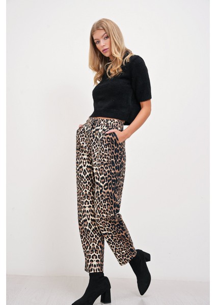 Leopar Gabardin Pantolon fiyatları