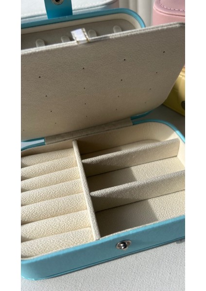 Seyahat Boy Takı Kutusu Pembe Renk indirimleri