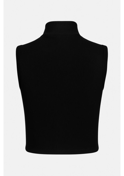 Raglan Kollu R Nakışlı Fermuarlı Crop Bluz fiyatları