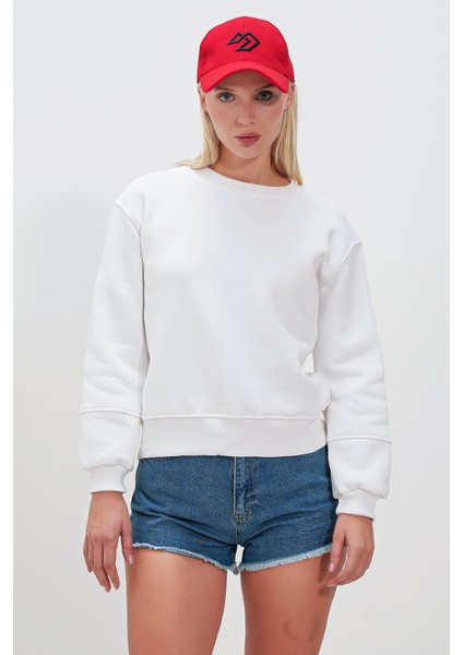 Üç Iplik Kol Dikiş Detay Sweat fiyatları