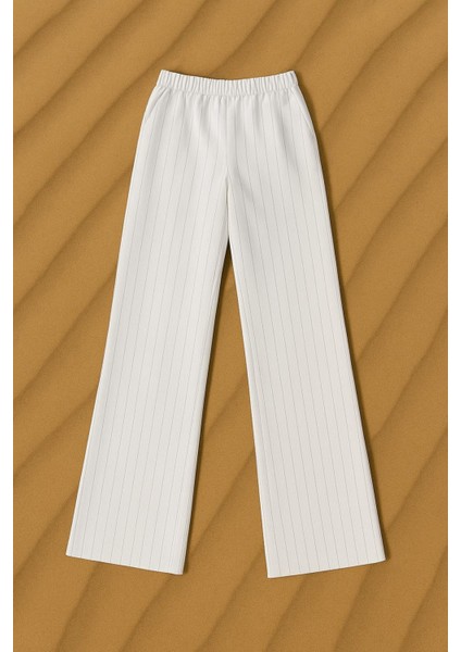 Çizgi Detaylı Cepli Palazzo Pantolon fırsatları