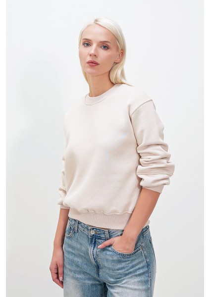 Üç Iplik Kol Dikiş Detay Sweat modelleri