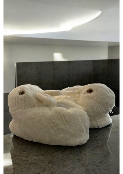 Tavşan Figürlü Unisex Panduf fiyatları