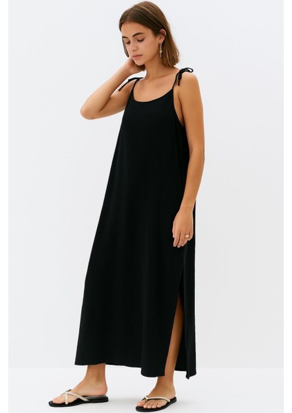 Askılı Oversize Ayrobin Elbise fiyatları