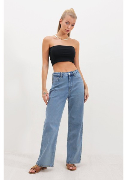 Vintage Yıkamalı Düz Paça Jean Pantolon fiyatları