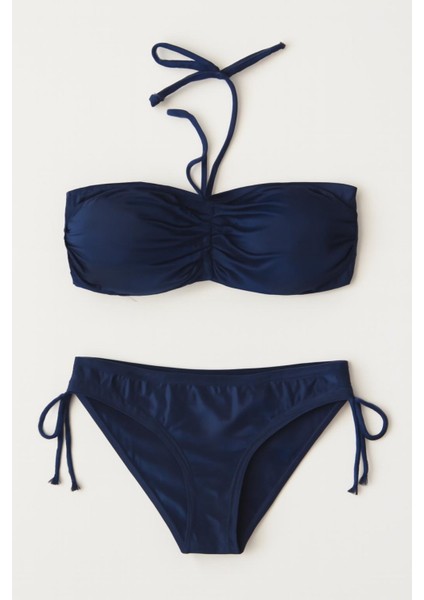 Straplez Ayarlamalı Bikini Takım