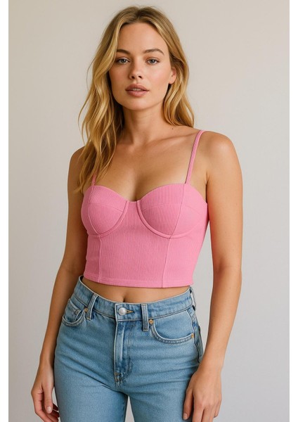 Askılı Ottoman Crop Büstiyer fiyatları