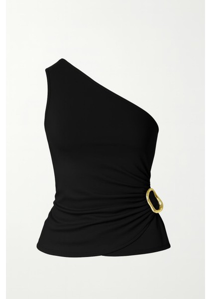 Tek Omuz Toka Detaylı Bluz fiyatları