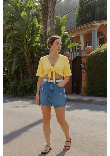 Bubble Bağlamalı Yarasa Kol Hırka modelleri