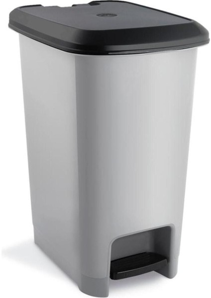 25 Litre Gri Pedallı Modern Çöp Kovası, Pratik ve Şık Tasarım modelleri