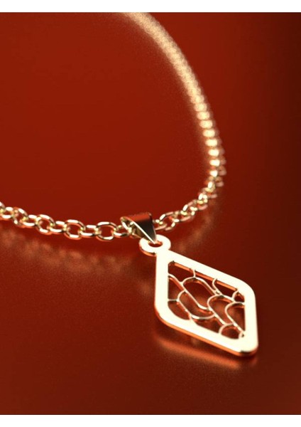 14 Ayar Altın Eşkenar Dörtgen Kolye Ucu 0.5 Gr, KC11273 Kodlu fırsatları