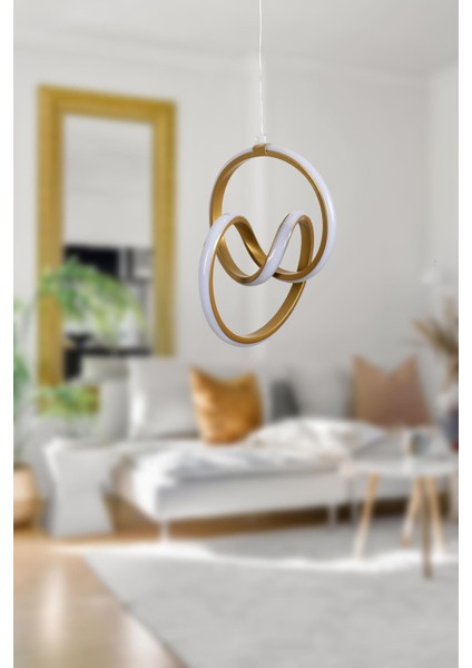 Modern Beyaz Ledli Eskitme Kasa Sarkıt Avize, Şık ve Kullanışlı Aydınlatma Seçeneği