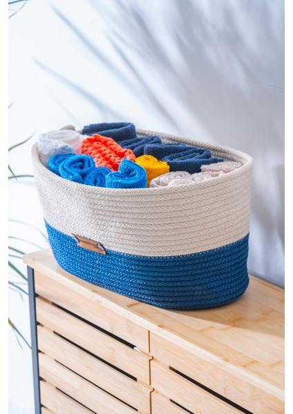 Home Beyond Oval Hasır Organizer - 33 cm