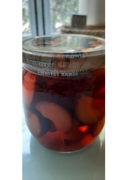 50 Adet 82-85MM Baskılı Kavanoz Güvenlik Bandı Tazelik Koruma Kilidi Turuncu indirimleri