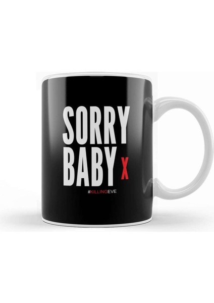 Sevimli Baby Kupa Bardak, Porselen, Beyaz, Şık ve Kullanışlı Tasarım