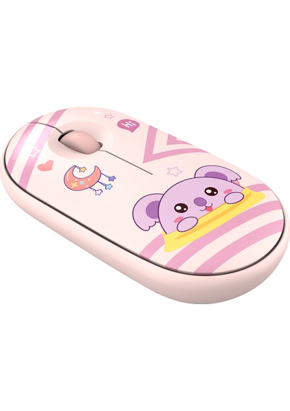 T4 Kablosuz Mouse Bluetooth 5.2&wireless 2.4 Ghz Çift Mod Sessiz Mouse