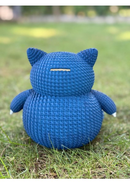 Örgü Dokulu Snorlax Kumbara modelleri