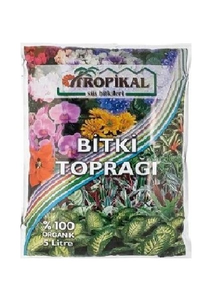 Sinek Yapmayan Çiçek Toprağı (5lt) Böcek Sinek Yapmayan Toprak