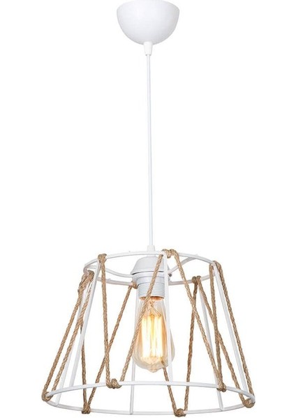 Beyaz ve Turuncu Renklerde Şık Sarkıt Aydınlatma Modeli fırsatları