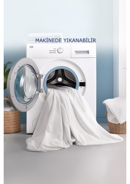 Bebek Için %100 Pamuk Fitted Su Geçirmez Yatak Koruyucu ve Kenar Çarşaf Seti indirimleri