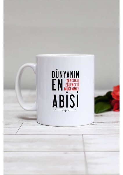 Şık Beyaz Kupa Bardak, Özel Hediye Seçeneği, Kaliteli ve Zarif Tasarım