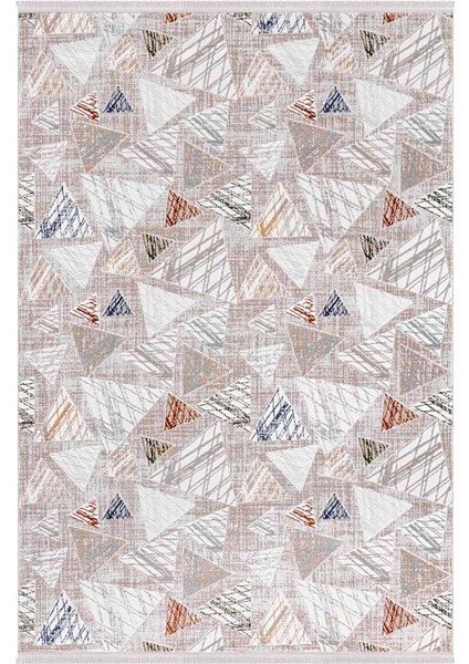 Alaçatı 2610A Renkli Yumuşak Dokulu Modern Salon, Mutfak, Oturma, Çocuk Odası Halısı