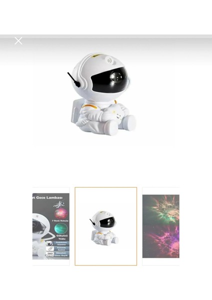 Yıldızlı Gece Lambası, Tavan Projeksiyon, Çocuk ve Ev Dekorasyonu Için Beyaz fiyatları