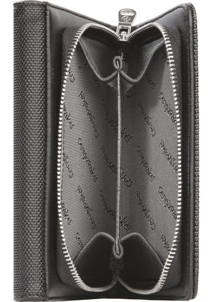 Orta Boy Mıknatıslı Kadın Cüzdan/portföy – 65296L - Siyah fiyatları