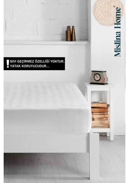 Yatak Koruyucu Fitted Kapitone Eko 100X200 Beyaz indirimleri