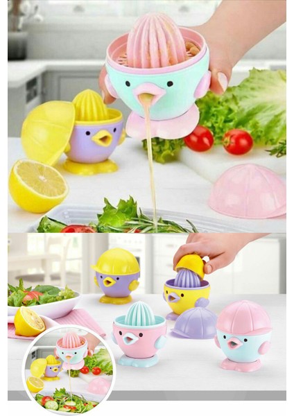 Şirin Limon Portakal Sıkacağı Karışık Renkli fiyatları