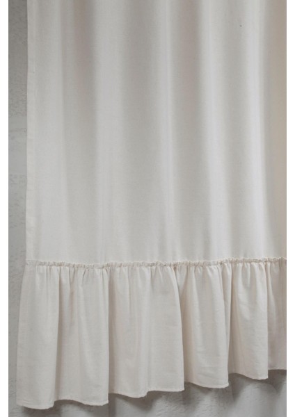 Naturel Bohem French Stil Fırfırlı Perde fiyatları