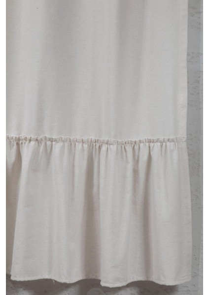 Naturel Bohem French Stil Fırfırlı Perde fırsatları