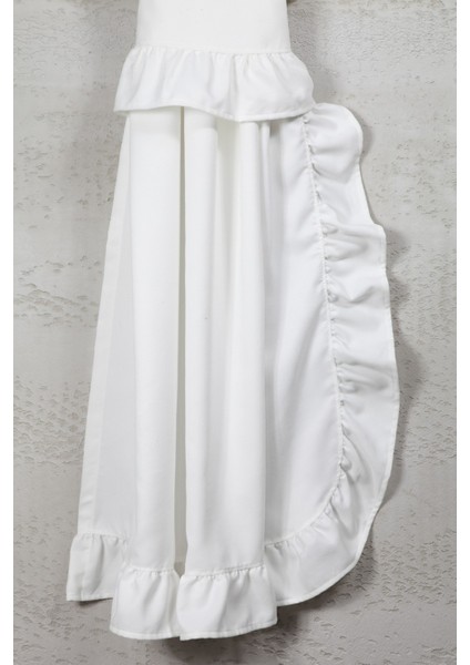 Poli Perde Çift Kanat Dikey Fırfırlı modelleri